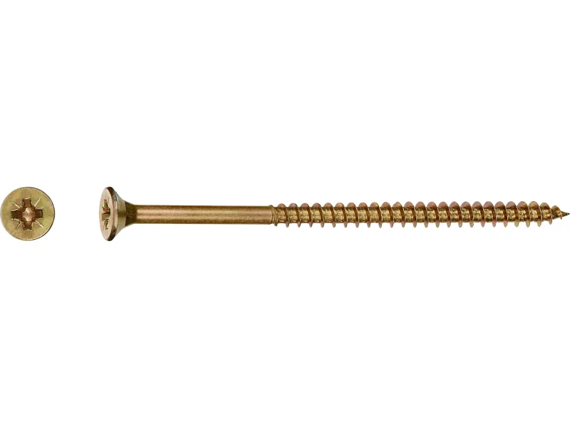 LUX Senkkopf Spanplattenschraube PZ Antrieb Ø 6 mm x 90 mm 100 Stück