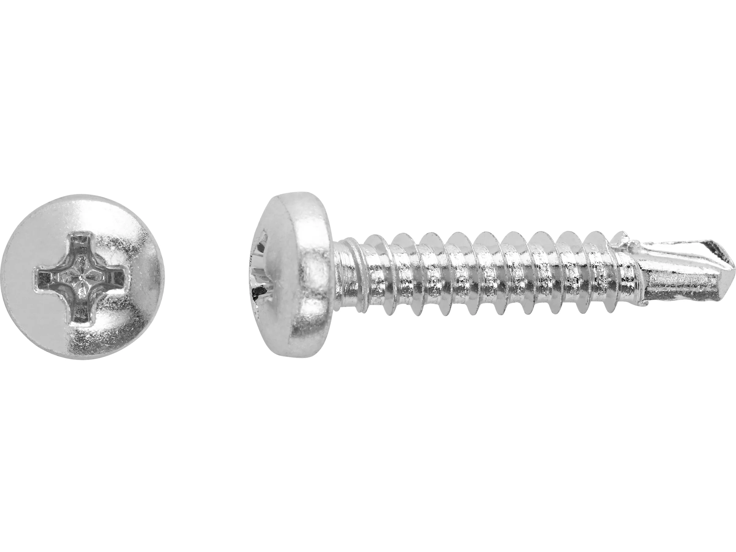 Linsenkopf Universalschraube PH Antrieb Ø 4,2 mm x 22 mm 40 Stück