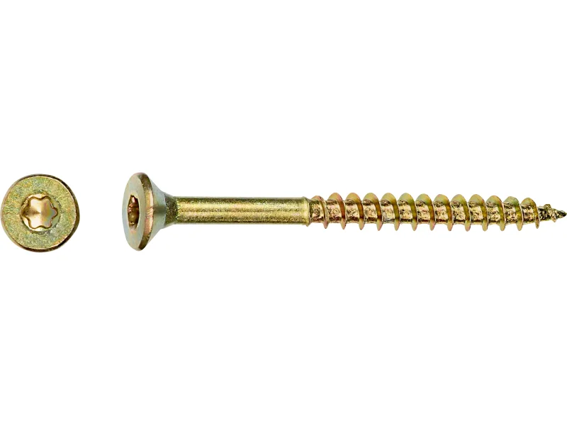 Senkkopf Spanplattenschraube TX Antrieb Ø 4 mm x 40 mm 200 Stück
